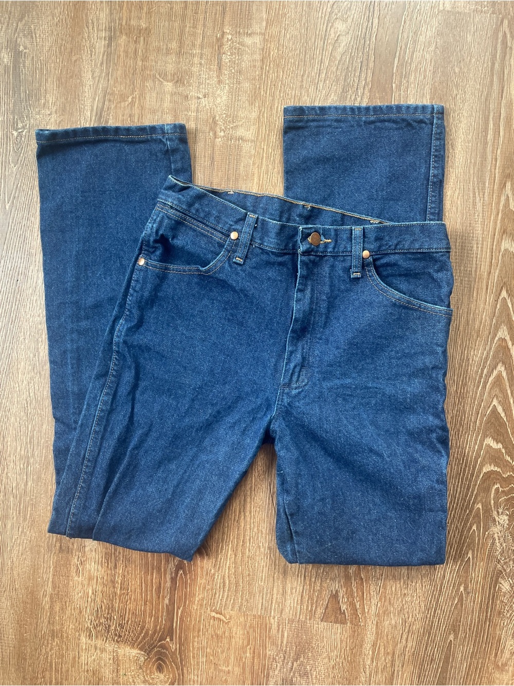 Wrangler 936 Cowboy Cut Slim Fit Blue Jeans 30x32